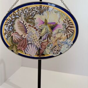 Hand painted Coastal Suncatcher by Amia